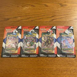 Pokemon Evolving Skies & Chilling Reign 2 pack Blister w/ pin Full Art Set Clean - Image 2