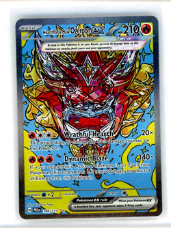 Pokemon TCG Hearthflame Mask Ogerpon EX Prismatic Evolutions Holo 148/131 NM - Image 1