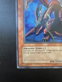 Harpie's Pet Dragon (Forbidden Memories) FMR-002 Yu-Gi-Oh! Video Game... - Image 4