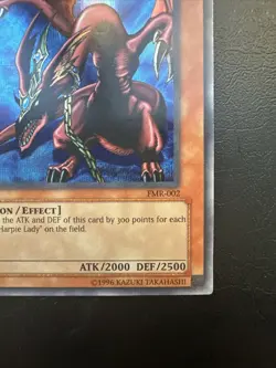 Harpie's Pet Dragon (Forbidden Memories) FMR-002 Yu-Gi-Oh! Video Game... - Image 5