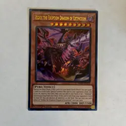 Yugioh Veidos the Eruption Dragon of Extinction MP25-EN175 Ultra Rare NM - Image 1