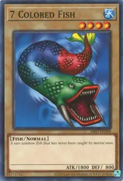 Yu-Gi-Oh! - 7 Colored Fish - MRD-EN098 - UNL. ED. - 25TH- NM/M - Image 1