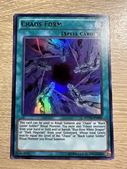 Chaos Form MVP1-EN008 NM Ultra Rare Unlimited Edition - Image 1