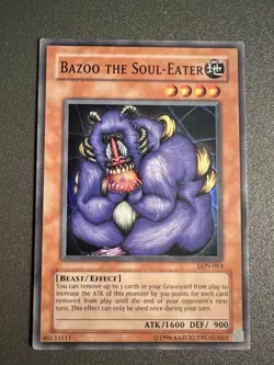 Yu-Gi-Oh! - Bazoo the Soul-Eater LON-064 Labyrinth of Nightmare - Unlimited - HP - Image 1