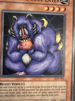 Yu-Gi-Oh! - Bazoo the Soul-Eater LON-064 Labyrinth of Nightmare - Unlimited - HP - Image 3