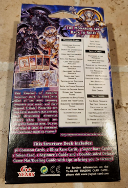 Yugioh Emperor of Darkness Structure Deck 1st Edition Factory Sealed Nice shape! - Image 2