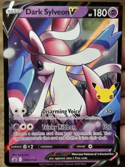 Pokemon TCG Dark Sylveon V SWSH134 SWSH: Sword & Shield Promo Cards Holo - Image 3