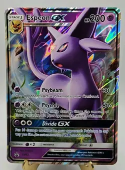 Pokemon TCG Espeon GX Jumbo Promo SM35 - Holo Oversized Card 2017 - Image 1