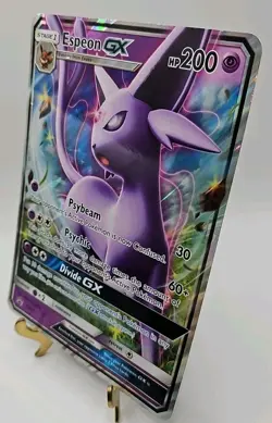 Pokemon TCG Espeon GX Jumbo Promo SM35 - Holo Oversized Card 2017 - Image 3