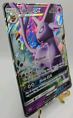 Pokemon TCG Espeon GX Jumbo Promo SM35 - Holo Oversized Card 2017 - Image 4