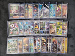 Lot of 150 Pokemon Cards: Illustration Rares, Full Arts, Gold Cards, Ex's - Image 1