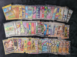 Lot of 150 Pokemon Cards: Illustration Rares, Full Arts, Gold Cards, Ex's - Image 2