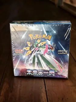 Pokemon Future Flash Booster Box Sealed With Shrink Sv4M Pokemon Card Game - Image 1