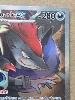 Pokemon N's Zoroark EX Holo Card 185/159 Sv09: Journey Together - Image 5
