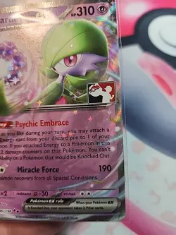 Gardevoir ex Ultra Rare Prize Pack Series Cards 086/198 Stamped Scarlet & Violet - Image 2