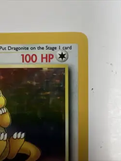 Dragonite 4/62 Pokemon Card Holo Fossil WOTC 1999 Rare - Image 2