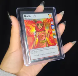 Rare Neopets Nuria The Lost Desert 2005 Trading Card - Image 1