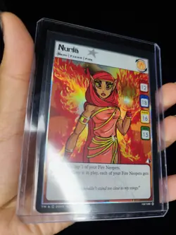 Rare Neopets Nuria The Lost Desert 2005 Trading Card - Image 2