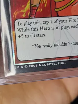 Rare Neopets Nuria The Lost Desert 2005 Trading Card - Image 5