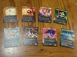 MTG Secret Lair X Sonic The Hedgehog: Friends And Foes + Bonus Card - Non-Foil - Image 1