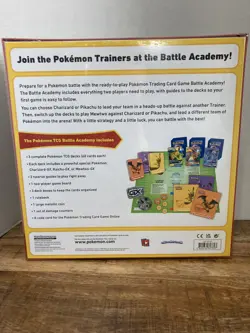 Pokemon Battle Academy Board Game Trading Card Game Brand New Factory Sealed 820650807893 - Image 2