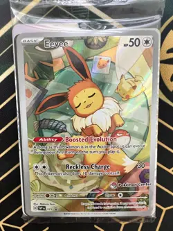 Eevee (Pokemon Center Exclusive) HOLO 173 Sv: Scarlet & Violet Promo Cards - Image 1