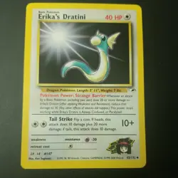 ERIKA’S DRATINI 42/132 - Gym Heroes - Uncommon - VINTAGE Pokemon Card - NM/M - Image 1