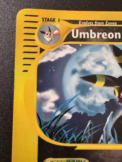 Umbreon 32/144 Skyridge WoTC e-Series Pokemon Card Reverse Holo Foil Rare HP - Image 3