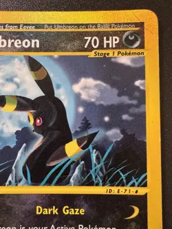 Umbreon 32/144 Skyridge WoTC e-Series Pokemon Card Reverse Holo Foil Rare HP - Image 4