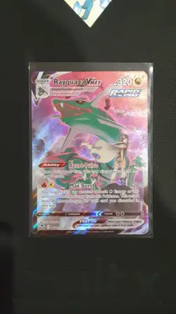 Rayquaza Vmax Tg20/Tg30 Silver Tempest Set Trainer Gallery Pokemon Card - Image 1