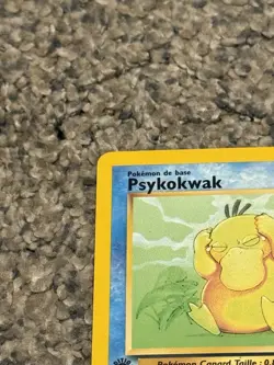 Pokemon Card - Psykokwak Psyduck Team Rocket 1st Edition French 65/82 LP - Image 2
