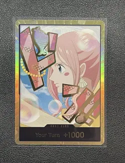 One Piece TCG - PRB-02 The Best English - DON!! Card (Shirahoshi) (Gold) - Image 1