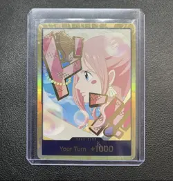 One Piece TCG - PRB-02 The Best English - DON!! Card (Shirahoshi) (Gold) - Image 2