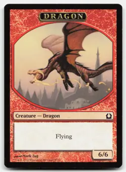 MTG Dragon Token T Return to Ravnica 5 LP - Image 1