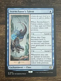 Stormchaser's Talent - Bloomburrow (BLB) - EN R 0075 - Image 1