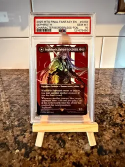 Sephiroth, Fabled SOLDIER (0382) (Borderless Foil) Final Fantasy - Image 1
