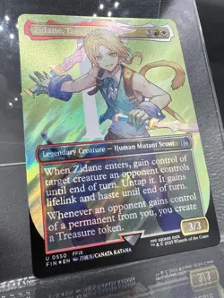 Zidane, Tantalus Thief (Borderless) (Surge Foil) Final Fantasy Foil - Image 2