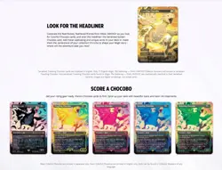 Magic The Gathering FF CHOCOBO BUNDLE NEW SEALED CONFIRMED PRESALE SHIPS 12/8 - Image 2