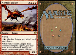 Magic the Gathering -MTG- Mordant Dragon - Image 1