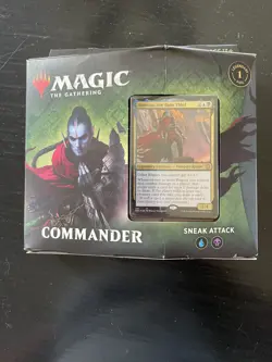 Magic the Gathering Zendikar Rising Commander Sneak Attack Factory Sealed - Image 1