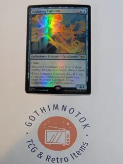 Enduring Curiosity - Duskmourn Foil MTG NM - Image 3