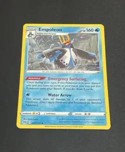 Pokemon TCG | Empoleon - Sword & Shield: Brilliant Stars - 037/172 - Holo Rare - Image 1