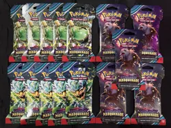 Pokemon TCG Twilight Masquerade Booster Pack Lot Of 15. New Sealed. - Image 1