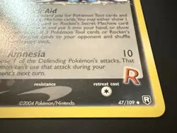 Rocket's Wobbuffet 47/109 Team Rocket Returns 2004 Pokemon TCG (NM) (Regular) - Image 2