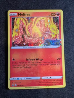 Moltres - SWSH185 - Sword and Shield promo - Pokemon TCG - NM - Image 1