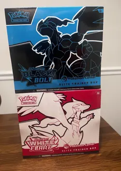 Pokemon Black Bolt + White Flare Pokemon Center Elite Trainer Box ETB (OFFERS) - Image 4
