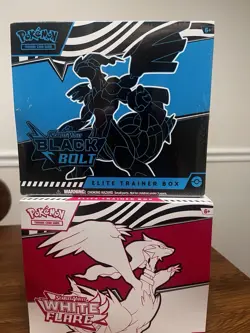 Pokemon Black Bolt + White Flare Pokemon Center Elite Trainer Box ETB (OFFERS) - Image 5