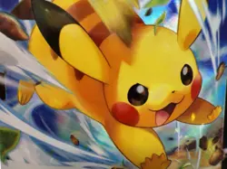 Pokemon TCG - Pikachu V - SWSH285 - Holo - Black Star Promo - Crown Zenith - LP - Image 2
