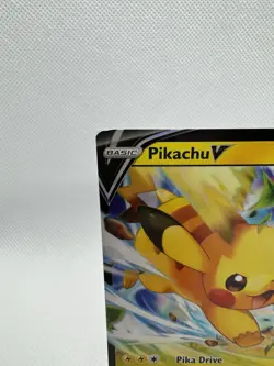 Pokemon TCG - Pikachu V - SWSH285 - Holo - Black Star Promo - Crown Zenith - LP - Image 3