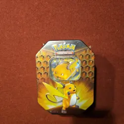 Pokemon TCG Hidden Fates Raichu GX Tin - Factory Sealed - NEW - Image 1